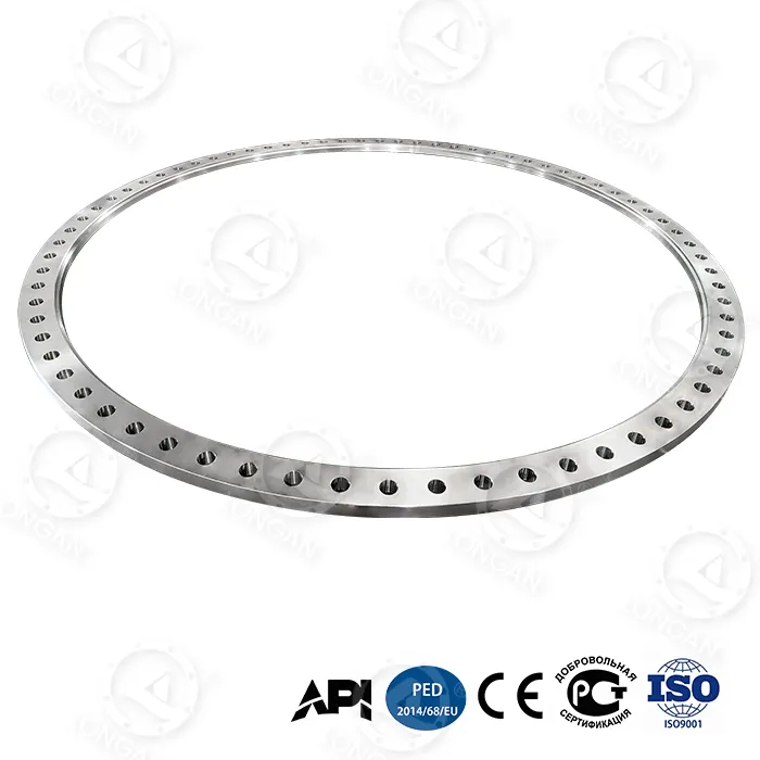 Brida de acero grande